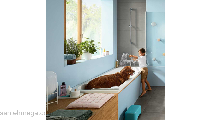 Термостат для ванны Hansgrohe Ecostat E 15774000. Фото