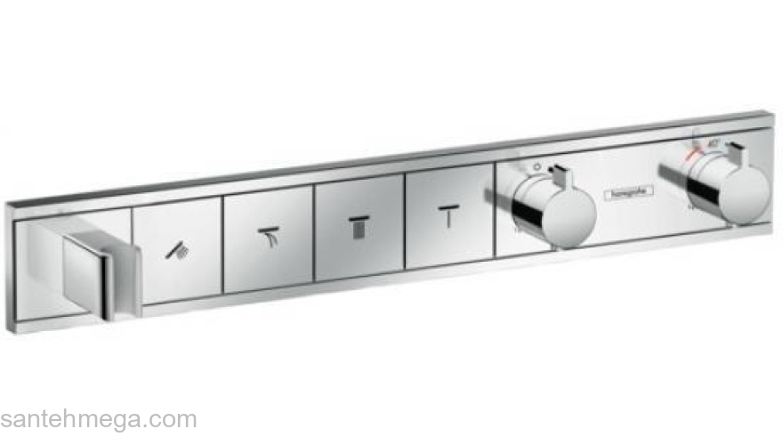 Термостат для ванны Hansgrohe RainSelect 15357000 (внешняя часть). Фото