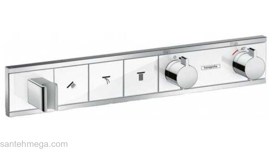 Термостат для душа Hansgrohe RainSelect 15356400 на 3 потребителя. Фото