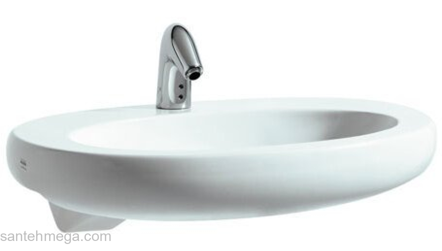 Раковина полувстраиваемая LAUFEN Alessi IL Bagno LCC 75х50 8.1397.2.400.104.1. Фото