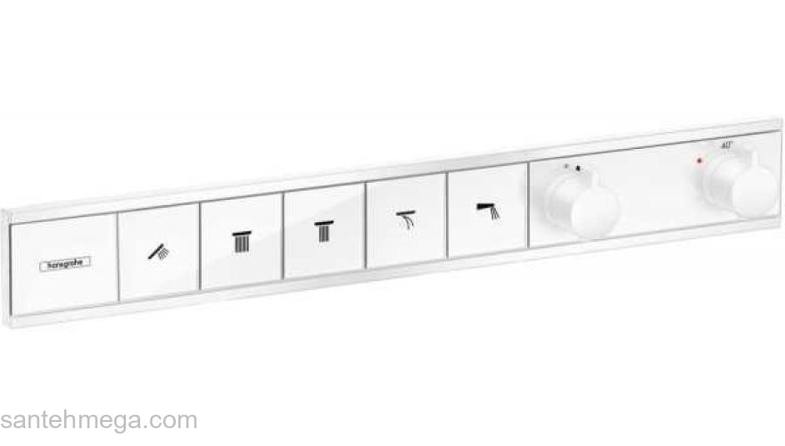 Термостат для ванны Hansgrohe RainSelect на 5 потребителя 15384700. Фото