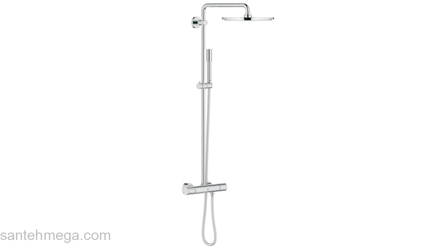 GROHE 27966000 Rainshower Душевая система с термостатом для душа с верхним душем Rainshower Cosmo 310 мм. Фото