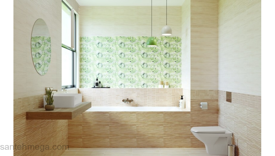 CERSANIT A-BN2L111\J Вставка Botanica 300х300 коричневый мозаика