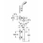 Смеситель для ванны GROHE Essence 33628000. Фото