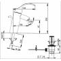 Смеситель для раковины Jacob Delafon Salute E72081-СР. Фото