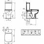 Унитаз напольный IDEAL STANDARD Esedra T282001. Фото