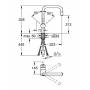 Смеситель для мойки GROHE Minta 32067DC0. Фото