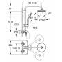 GROHE 27420001 Euphoria Душевая система с термостатом для душа 390 мм. Фото