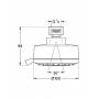 Верхний душ GROHE Tempesta New Cosmopolitan 27591000. Фото