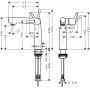 Смеситель для раковины Hansgrohe Talis S 72113000. Фото