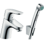 Смеситель для раковины с гигиеническим душем Hansgrohe Focus E2 31926000. Фото