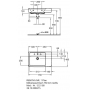 Раковина GEBERIT Renova NR.1 Plan 85x48 122185000. Фото