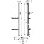 Душевая штанга HANSGROHE Unica'E 15 27645600. Фото