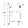 Душевой гарнитур IDDIS Cosmoshower COS3F00I16. Фото
