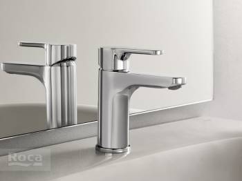 Смеситель ROCA L20 для раковины A5A3A09C0M. Фото