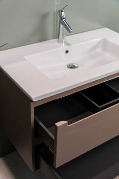 Тумба с раковиной SCAVOLINI Idro Fresh 90 71517016+32004832 Tundra Grey. Фото