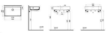 Раковина-чаша Vitra ArchiPlan 60х38 7404B003-0012. Фото