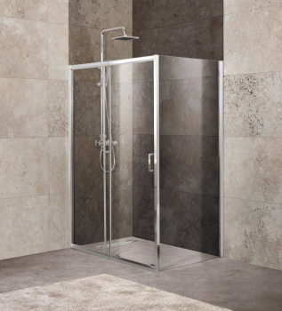 Душевой угол BELBAGNO Unique UNIQUE-AH-1-100/115-80-C-Cr. Фото