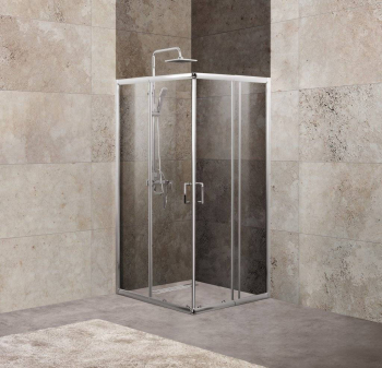 Душевой угол BELBAGNO Unique UNIQUE-A-2-85/100-P-Cr. Фото