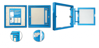 Люк ревизионный под плитку LYUKER K 30/50. Фото