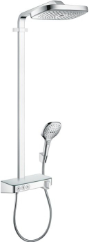 Душевая стойка Hansgrohe Raindance Select Push 300 3jet Showerpipe хром 27127000. Фото