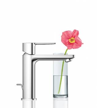 GROHE 32114001 Lineare New Смеситель однорычажный для раковины, сливной гарнитур, размер S. Фото