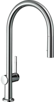 Смеситель для кухни с вытяжным душем Hansgrohe M54 Talis 210 72800000. Фото