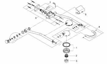 GROHE 27005000 Freehander Душевая система для скрытого монтажа. Фото
