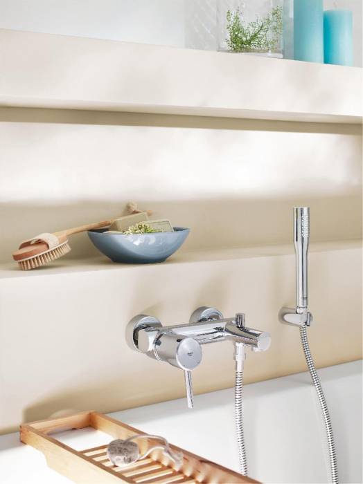 Cмеситель для ванны GROHE Concetto New 32211001. Фото