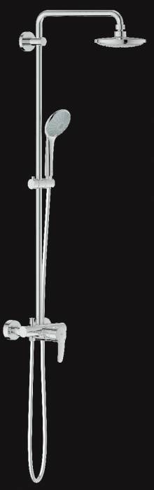 GROHE 27473000 Euphoria Душевая система с однорычажным смесителем для душа 450 мм 9,4л. Фото