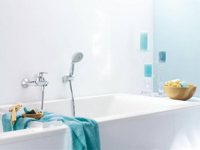 Смеситель для ванны GROHE Eurosmart 33300001. Фото