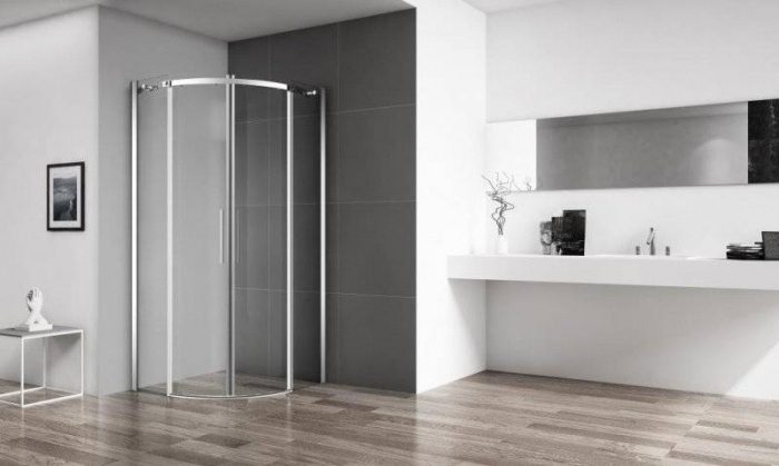 Душевой уголок BELBAGNO ACQUA-R-2-80-C-Cr. Фото