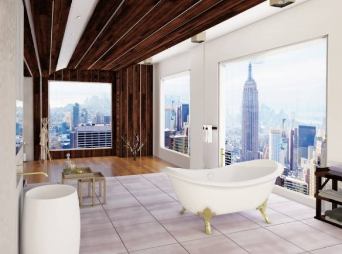 Ванна из литьевого мрамора SALINI ORIA 178х80 100411G/M. Фото