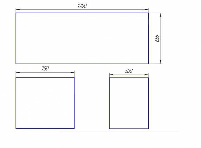 Панель фронтальная для ванны ЭСТЕТ Грация. Фото