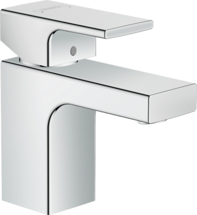 Смеситель для раковины со сливным гарнитуром Hansgrohe Vernis Shape 70 71560000 хром. Фото