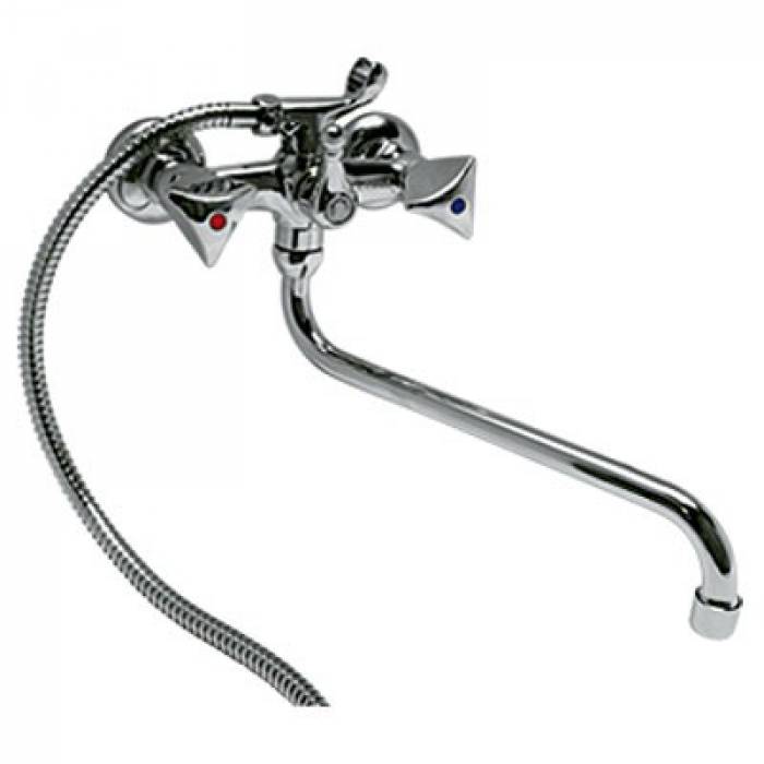 Смеситель для ванны IDDIS Praktic 27014B1K. Фото