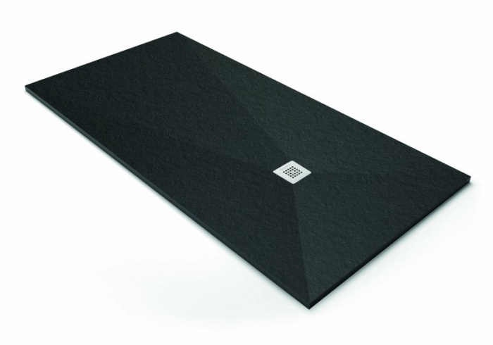 Душевой поддон ACQUABELLA COLLEZZIONI Base Slate PLATO_BASE_SLATE_90_NEGRO_120x90. Фото