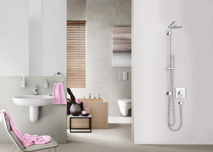 Смеситель для ванны GROHE Quadra 19579000. Фото