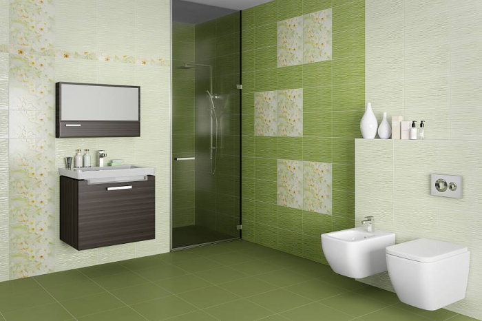 Unitile 010301001874 Декор Сакура 250х400 коричневый 03