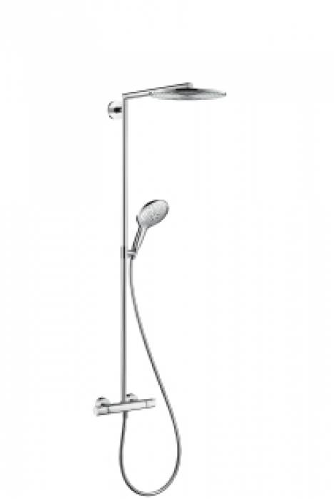 Душевая система HANSGROHE Raindance Select Showerpipe 300 27114000. Фото