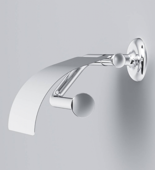 Держатель для туалетной бумаги с крышкой AM.PM Like A80341500 для ванной комнаты. Фото