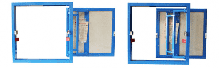 Люк ревизионный под плитку LYUKER LPVK 50/40. Фото