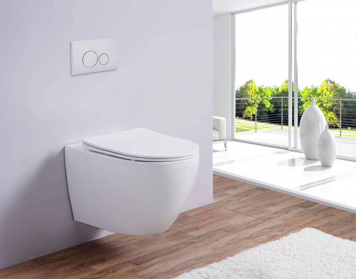 Унитаз подвесной ESBANO AZALEA (White). Фото