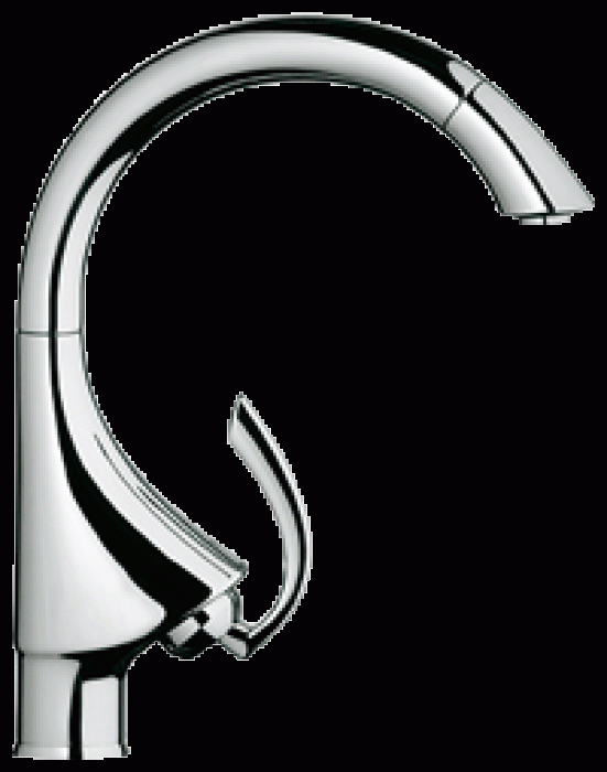 Смеситель для мойки GROHE K4 33786SD0. Фото