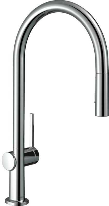 Смеситель для кухни с вытяжным душем Hansgrohe M54 Talis 210 72800000. Фото