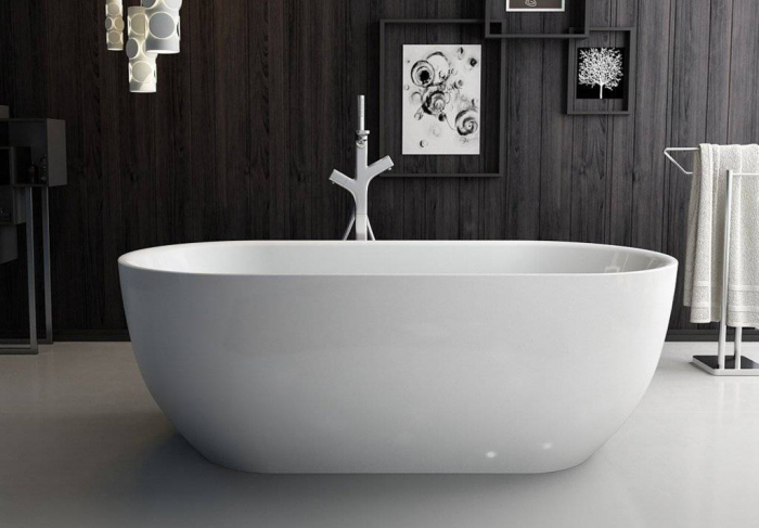 Ванна акриловая отдельностоящая BELBAGNO BB70-1500-800. Фото