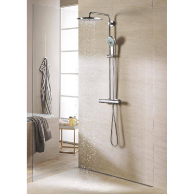 GROHE 27968000 Rainshower Душевая система с термостатом для душа с верхним душем Rainshower Cosmo 310 мм. Фото