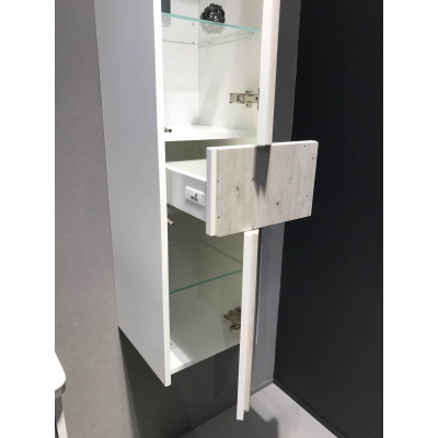 Колонна-пенал ROCA Ronda Бетон левый ZRU9303005. Фото