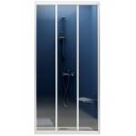 Душевая дверь раздвижная RAVAK Supernova ASDP3-130 (белая+транспарент) 00VJ0102Z1. Фото