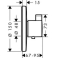 Термостат для душа Hansgrohe Ecostat S Highflow 15756000. Фото